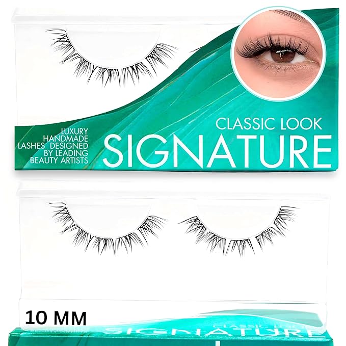GAZELLE Luxury Signature 10mm Natural Eyelash Clusters – Soft Korean Silk PBT, Wispy & Lightweight – 10 Day Wear – Handmade, Vegan, Cruelty-Free – Women Owned – 10 Lashes