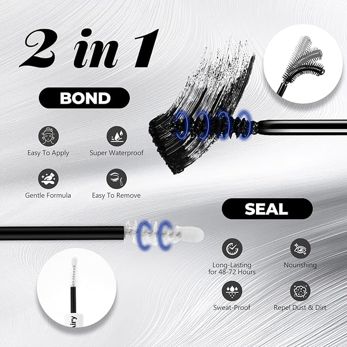 Flaunt Lash Clusters Kit Flora Short 8-14mm Light-Volume Wispy Eyelash Clusters D Curl DIY Eyelash Extension Kit Spiky Cat Eye Individual Lash Eyelash Clusters with 0.05mm Ultra-Thin Black Band