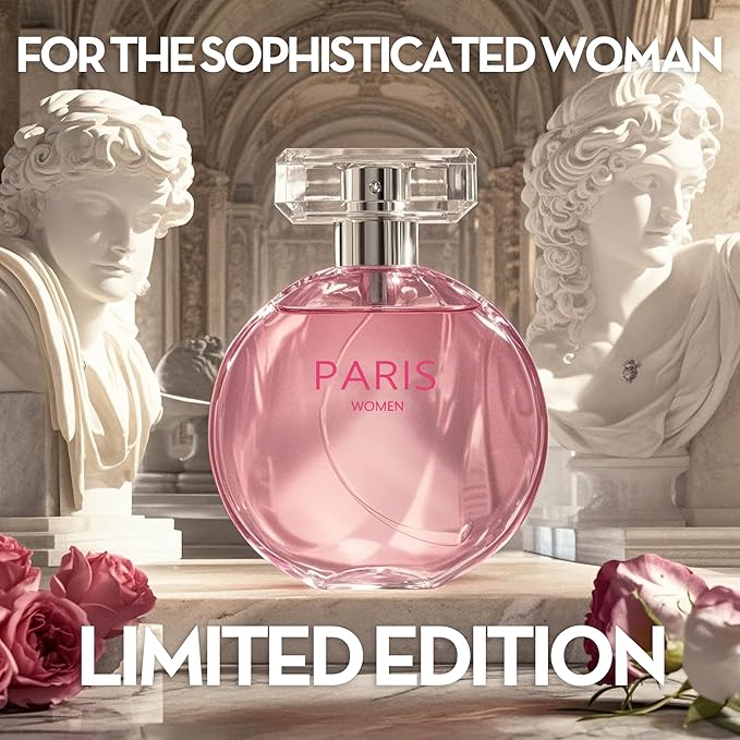 A CENTER 4PCS Perfume Set for Women - Floral Fragrance Gift Set with Vanilla,Sweet Fruity, Eau De Parfume| 3.4 Fl Oz Each Women's Cologne(Valentine Milano,Sexy Gold,Catch Love)