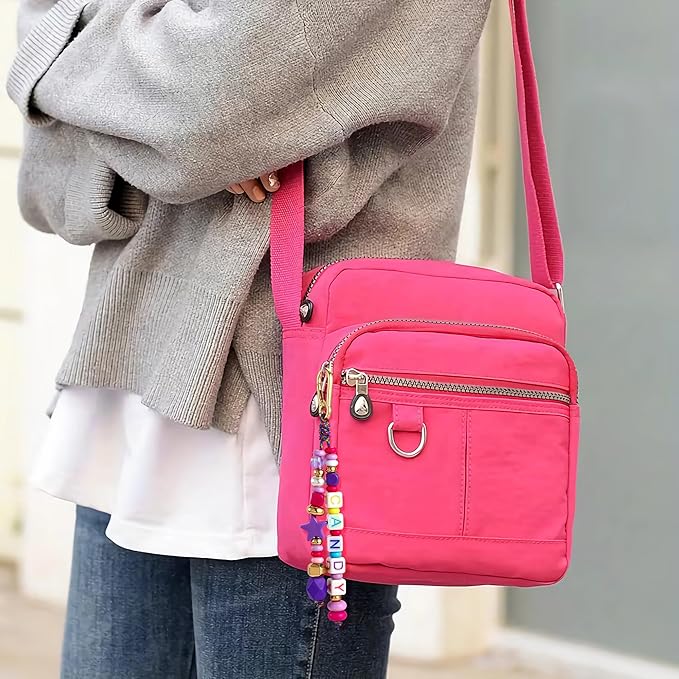 RepaTime Beaded Bag Charm Kit丨Keychain Making Kit丨Beads Bag charms丨DIY Customizable Key Chain Supplies Crafts Accessoriess丨Christmas Gifts，Party，Family Activity for All Ages