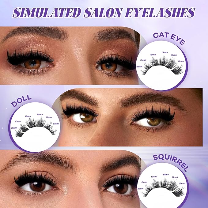 B&Q Manga Lash Clusters Kit with Spikes 10-18mm Mixed Fluffy Eyelash Clusters 120pcs Easily Achieve Salon-quality Volume Lash Extension Results Perfect for Beginners to DIY at Home(KIT-SalonSpike 02)