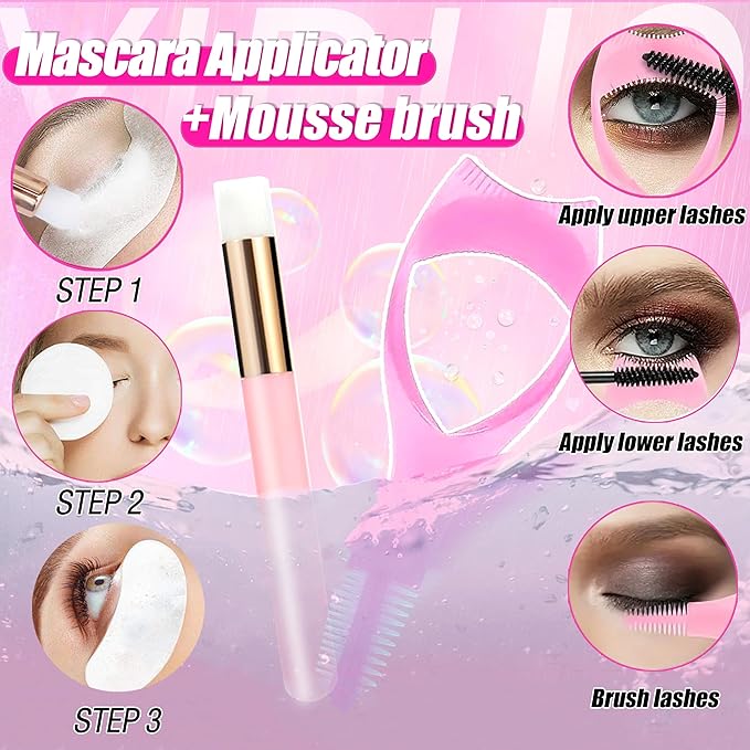 YIDUO Lash Clusters Kit 6 Styles Bulk Packs Eyelash Extensions Volume/Manga/ultra/Dramatic with pikes Bottom Lashes Clusters Kit 5-20mm Wispy D Curl Individual Fake Eyelashes Kit DIY at Home Easily