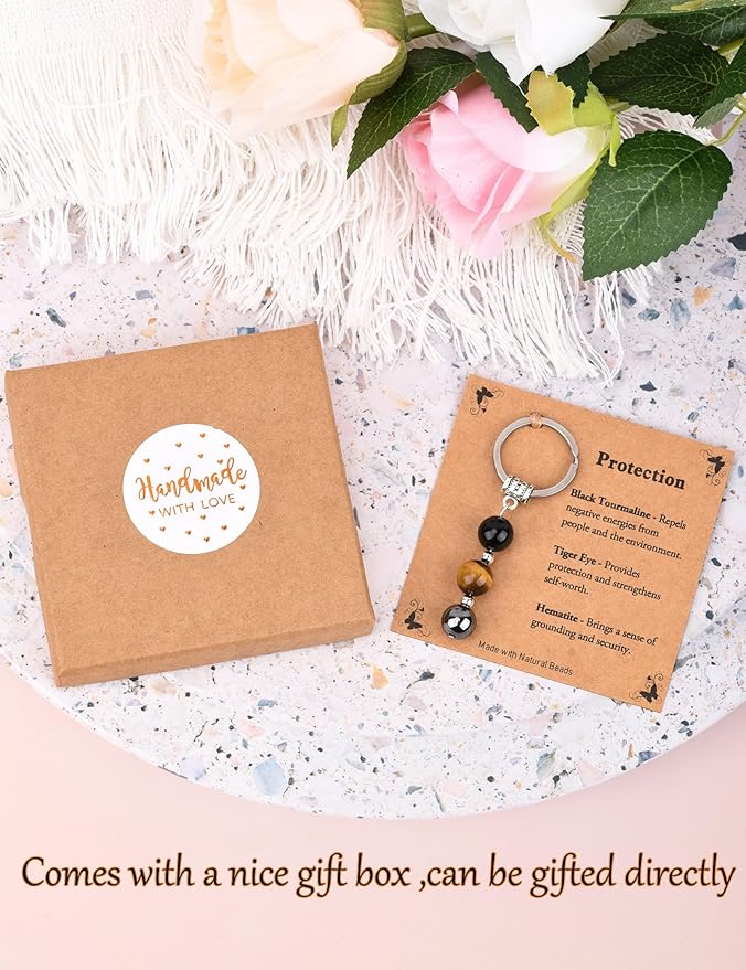 New Beginnings Gifts for Women, Small Crystal Keychain Farewell Gifts for Coworkers Women and Life Changes