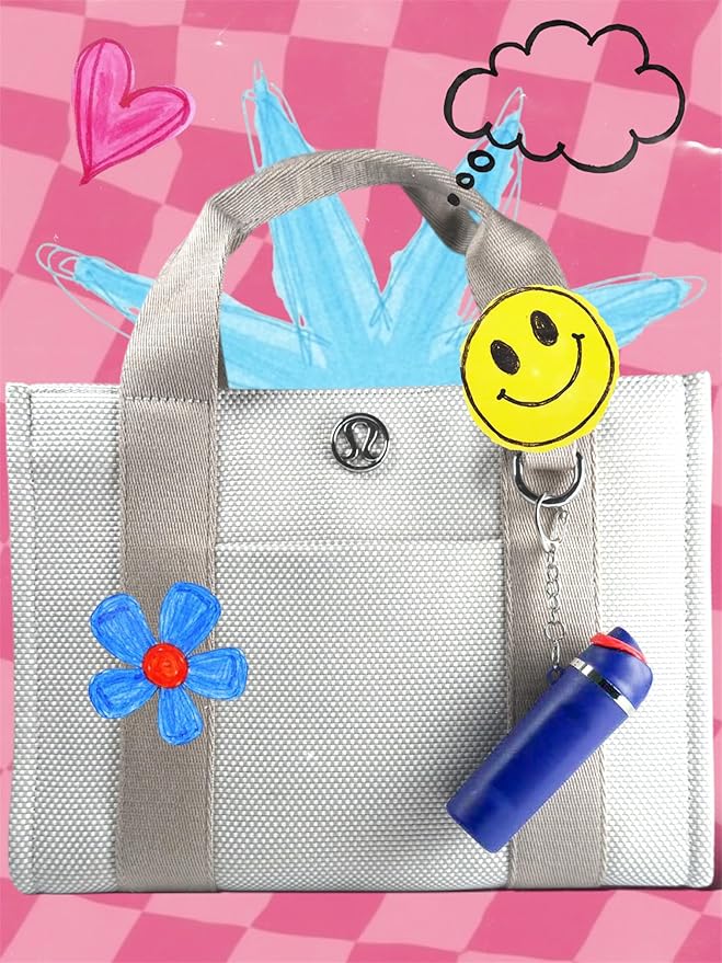 Mini Trendy Bottle Keychain Accessories Compatible with Owala Water Cute Tumbler Cup Chapstick Lip Balm Holder Charms