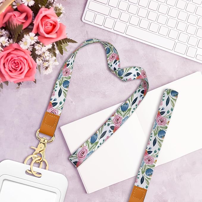 Cool Leopard Wristlet Keychain, Wrist Lanyard Key Chain For Women Men Car Keys Id Holder Card Phone Wallet Camera