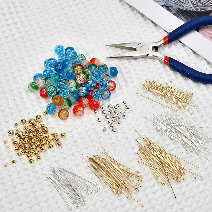 150pcs 40mm 925 Silver Filled Flat Head Pins DIY Crafts Beads Charms Earring Bracelet Jewelry Making Accessories Supplies