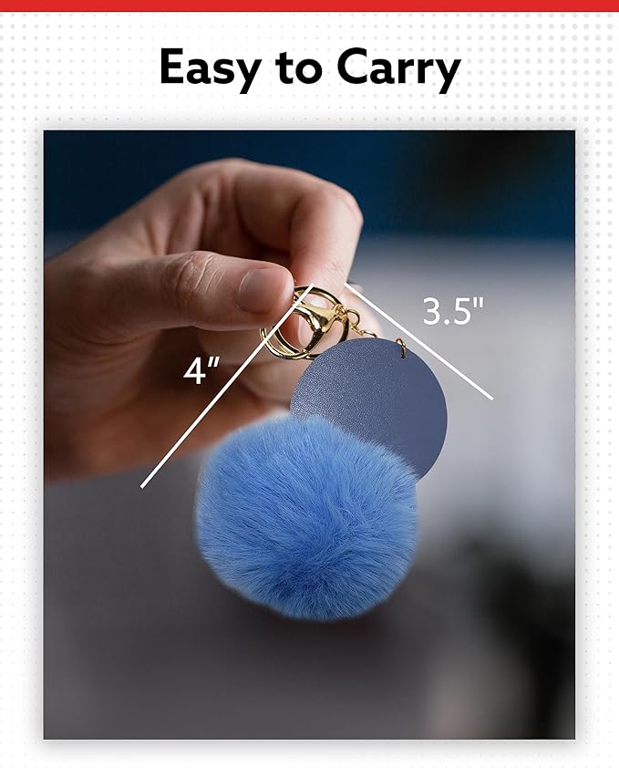 ALPI Super Plush Keychain - Cute Keychain for Bags, Keys, & More - Adorable Purse Charm - Pack of 5