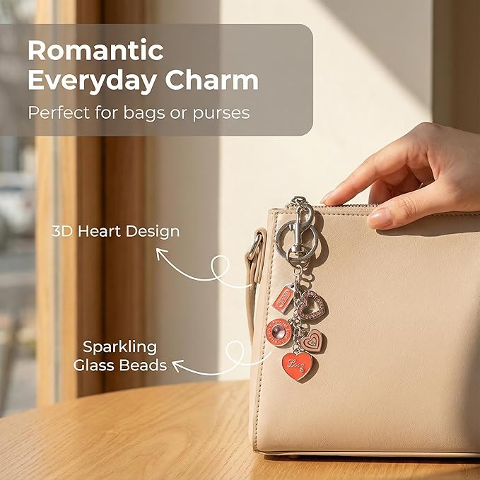 Keychain Charms Cute Bag Purse Handbag Accessories Key Chain for Women Men