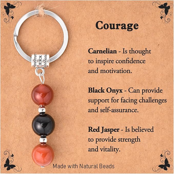 New Beginnings Gifts for Women, Small Crystal Keychain Farewell Gifts for Coworkers Women and Life Changes