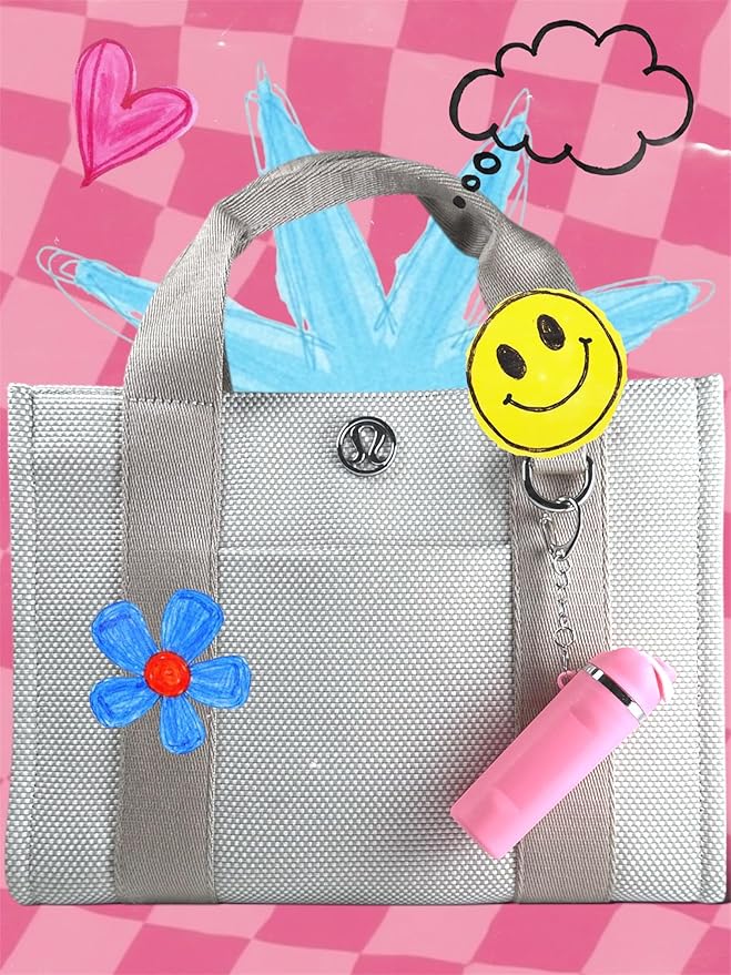 Mini Trendy Bottle Keychain Accessories Compatible with Owala Water Cute Tumbler Cup Chapstick Lip Balm Holder Charms