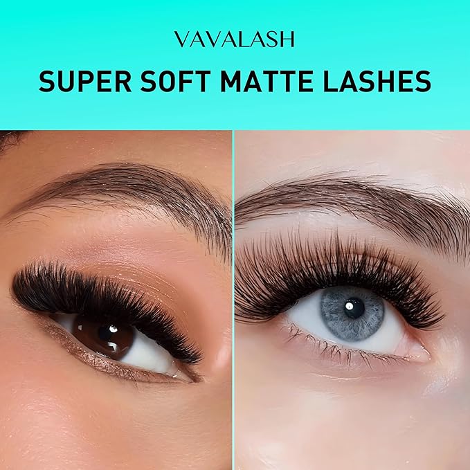 Shimmy-free Lashes Extenisons Self Fanning Eyelash Extensions 0.03 0.05 Turbo Volume Lashes C/CC/D Curl 12mm True Matte Black Lash Extensions Professional Volume Eyelashes (0.03-CC-12mm)