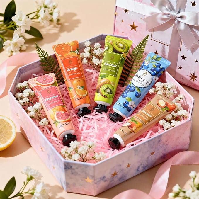 LFENYIGI 96 Pack Hand Cream Gifts Set For Women, Bulk Hand Lotion Travel Size for Dry Cracked Hands, Mini Hand Lotion Bulk for Christmas Stocking Stuffers Party Favors & Baby Shower Favors For Guests