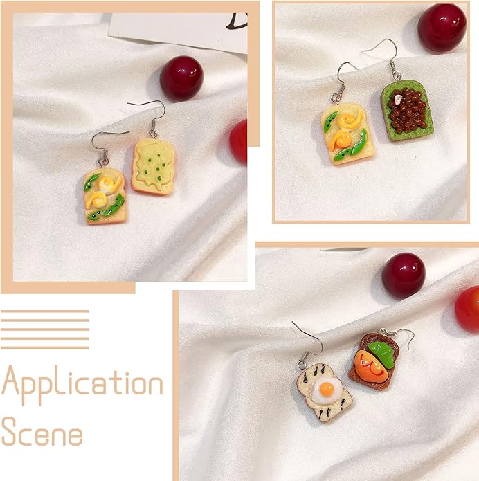 Craftdady Resin Plastic Miniature Food Snack Pendants Charms Ice Drink Juice Pendants Cute Bottle Fruit Keychain Charms Hang Ornament for DIY Craft Earring Bracelet Necklace Jewelry Making