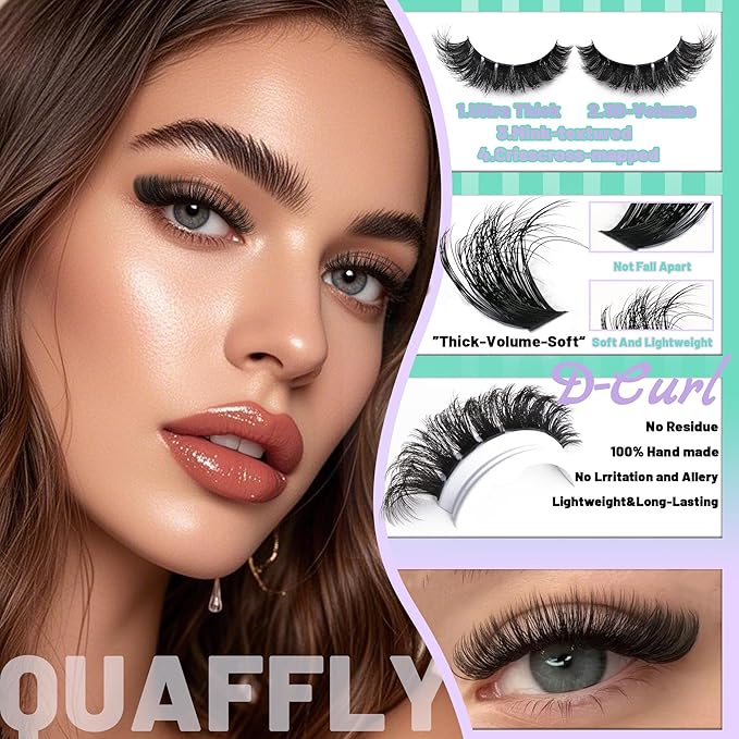 Lash Clusters Kit 1790Pcs With Spike and Bottom Lash DIY Individual Lashes Extension Kit Lash Bond&Seal Remover Tweezer Brush Mascara Shield Lash Curler For False Eyelash Cluster Kit At Home