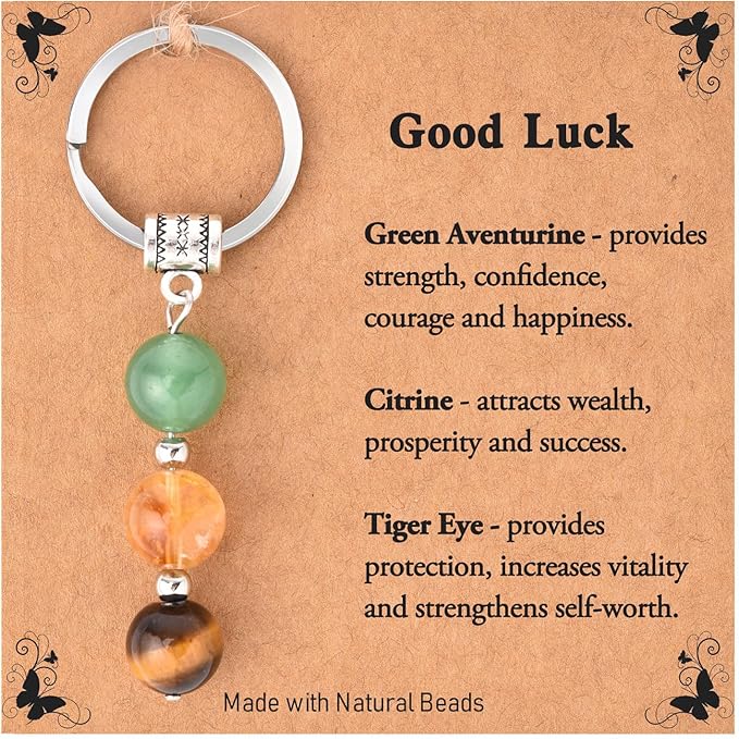 New Beginnings Gifts for Women, Small Crystal Keychain Farewell Gifts for Coworkers Women and Life Changes