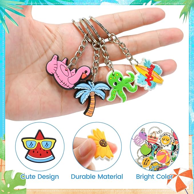 XHAOYEAHX Random Keychains Bulk,Cute Key Chain for Prizes Gifts Party Favors