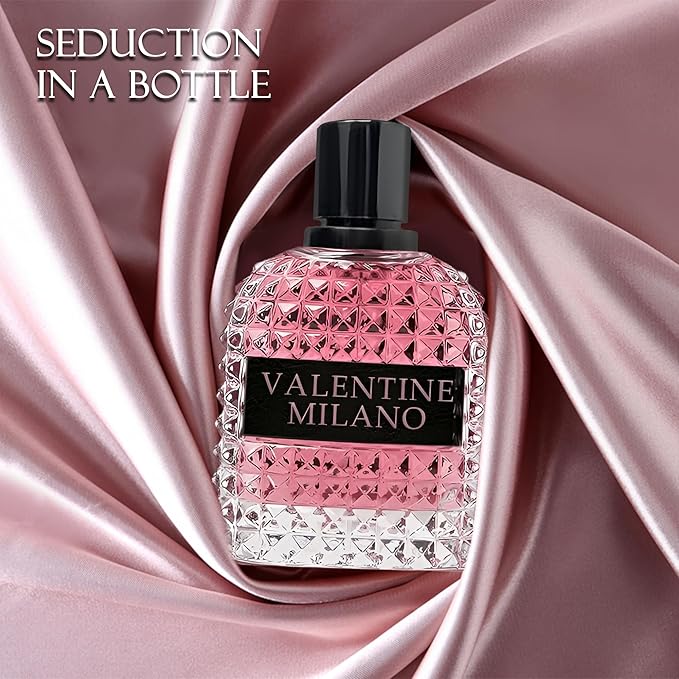 AFLUXE Women's Perfume Combo Set Milano Women&Daicy Blue Floral Fruity Fragrance Eau De Parfum Elegant 100ml Bottle Natural Spray Each for Daily Used