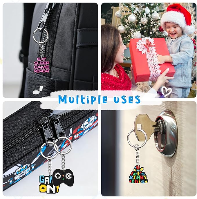 XHAOYEAHX Random Keychains Bulk,Cute Key Chain for Prizes Gifts Party Favors