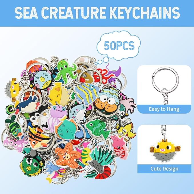 Keychains Bulk DIY Cute Keychain Charms Backpack Charms for Girls Backpack Keychains PVC Key Ring Party gifts