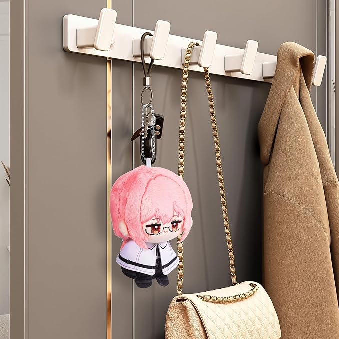 UTIEHD Zenless Zone Zero Plush Keychains, Cute 4 Inch ZZZ Collectible Dolls, Compact Size for Bags and Keys for Fans