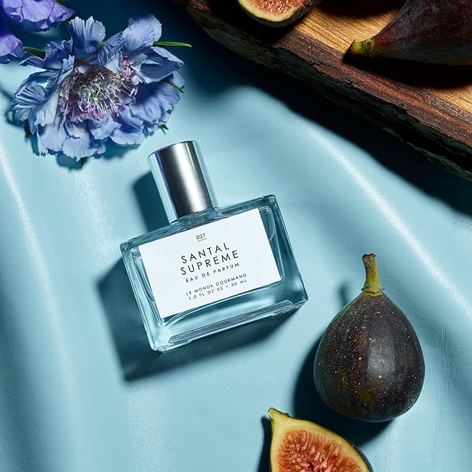 Le Monde Gourmand Santal Supreme Spray Eau de Parfum - Sandalwood, Violet, Musky Perfume Notes - 1 fl oz (30 ml)
