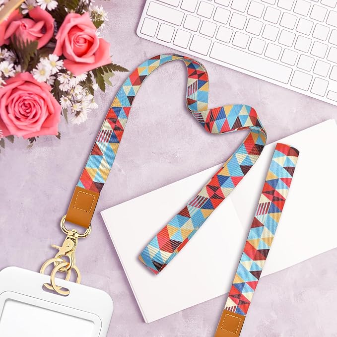Cool Leopard Wristlet Keychain, Wrist Lanyard Key Chain For Women Men Car Keys Id Holder Card Phone Wallet Camera