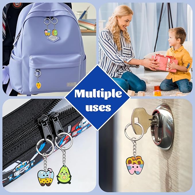 XHAOYEAHX Random Keychains Bulk,Cute Key Chain for Prizes Gifts Party Favors