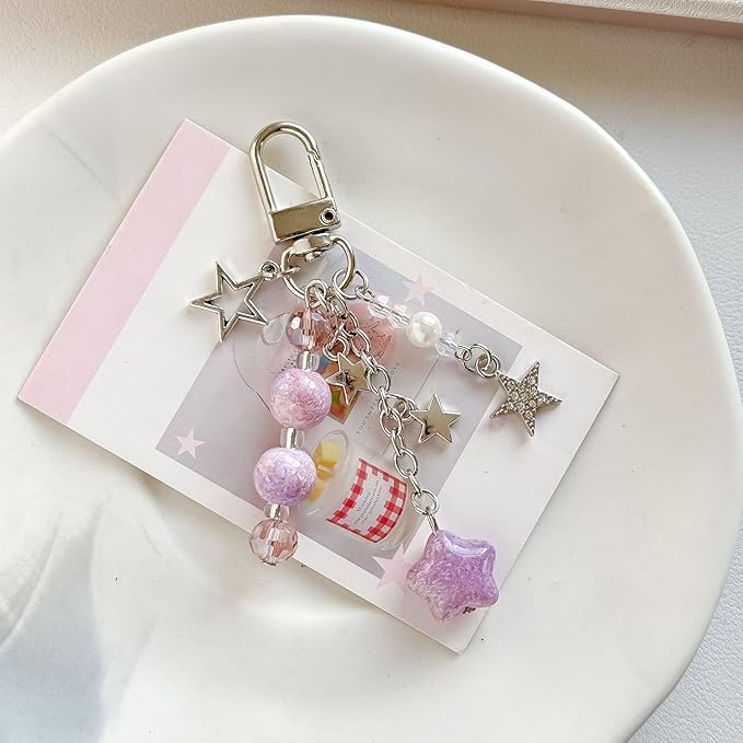 Keychain Charms Cute Bag Purse Handbag Accessories Key Chain for Women Men