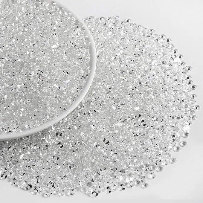 Beadsland Flatback Rhinestones Bulk,14400pcs Crystal Rhinestones for Nails Crafts Clothes DIY Decoration, Transparent, SS16, 3.8-4.0mm