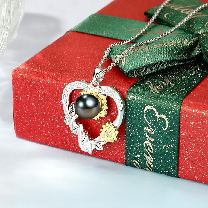 NONNYL Pearl Necklaces for Women - Wedding &, Mom & Wife Jewelry Gifts for Birthday, Christmas, Mothers Day & Valentine's Day
