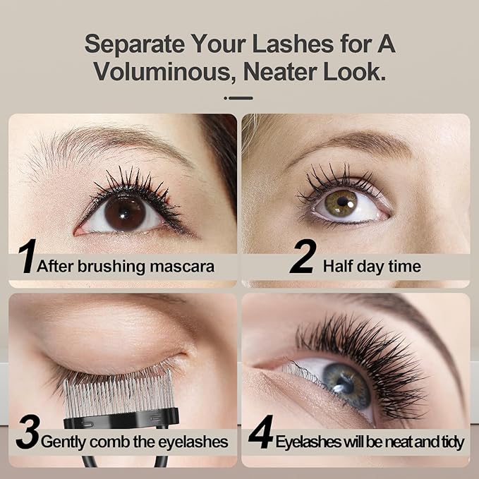 SWEET VIEW Eyelash Comb Lash Separator Brush Mascara Clump Remover Professional Eye Makeup Tools