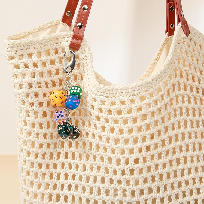 Y2K Keychain Set Heart Butterfly Pearl Flower Bag Charms,Cute Aesthetic Accessories for Women Gifts Keys Bags Purse