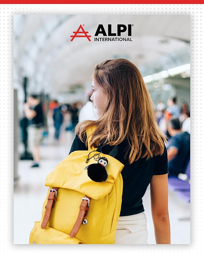 ALPI Super Plush Keychain - Cute Keychain for Bags, Keys, & More - Adorable Purse Charm - Pack of 5