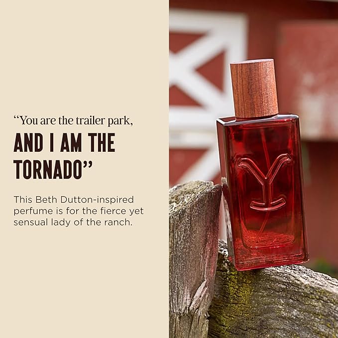 Yellowstone Tornado Women’s Perfume by Tru Western, 1.7 fl oz (50 ml) – Rich, Confident, Sensual