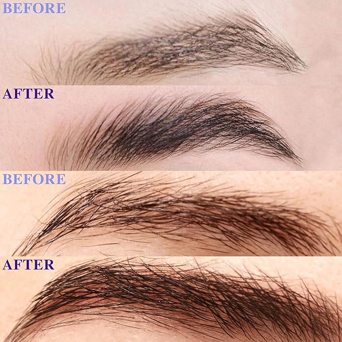 ICIKOL Eyebrow Growth Serum - Eyebrow Serum to Grow Brows with Advanced Formula to Boost Longer Fuller and Thicker Looking Eyebrows - Brow Serums 8ml Value Size - Vegan & Prostaglandin-Free