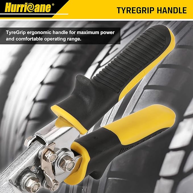 HURRICANE Sheet Metal Hand Seamer, 6 Inch Straight Jaw Bender Tools for Flattening Metal, Bending Pliers with Ergonomic TyreGrip Handle