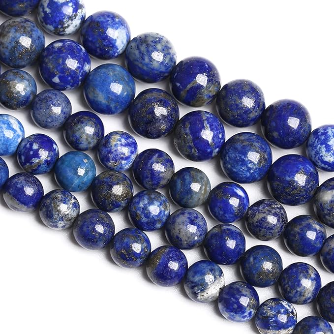 12MM 30PCS Natural Stone Blue Lapis Lazuli A Grade Gemstone Beads for Jewelry Making DIY Bracelet Crystal 1 Strand