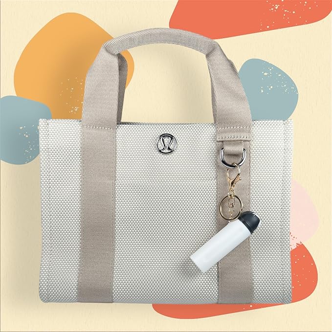 Mini Trendy Bottle Keychain Accessories Compatible with Owala Water Cute Tumbler Cup Chapstick Lip Balm Holder Charms
