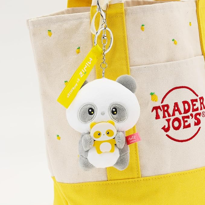 Anirollz Miniz Plush Charm Cute Stuffed Animal Keychain Kawaii Mini Bag Accessory Collectible Pocket Toy for Kids & Adults