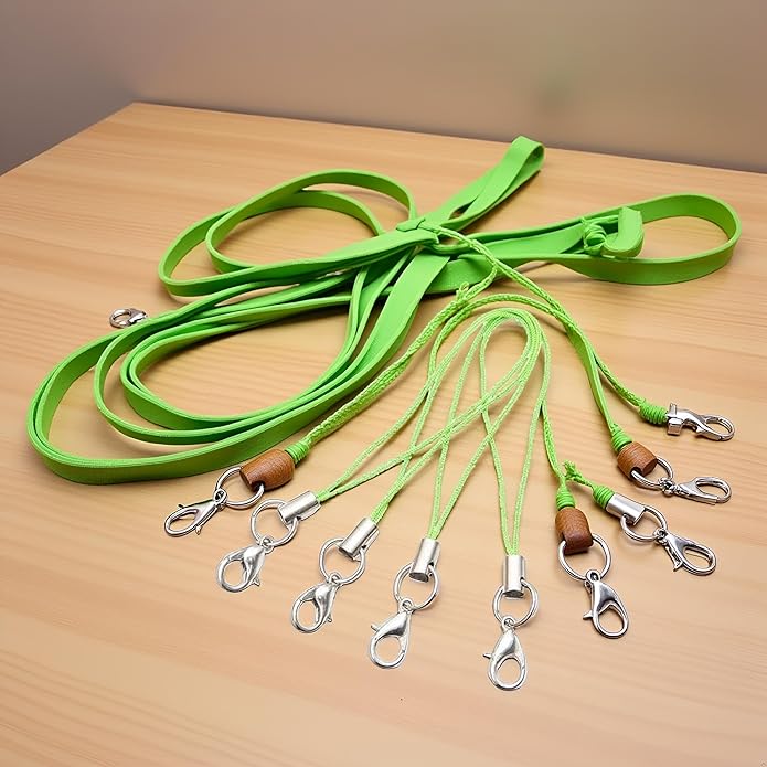 20 Pcs Mobile Phone Rope Strap Charm Lariat Lanyard with Lobster Clasp Cords, Cell Phone Charms, Car Keychain, for Cellphone/USB Drive/Keychain/DIY Jewelry Accessories