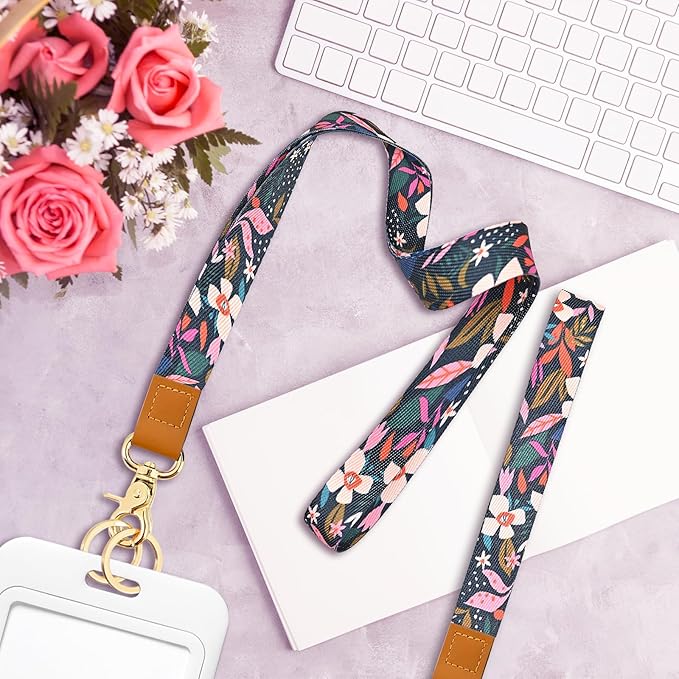 Cool Leopard Wristlet Keychain, Wrist Lanyard Key Chain For Women Men Car Keys Id Holder Card Phone Wallet Camera