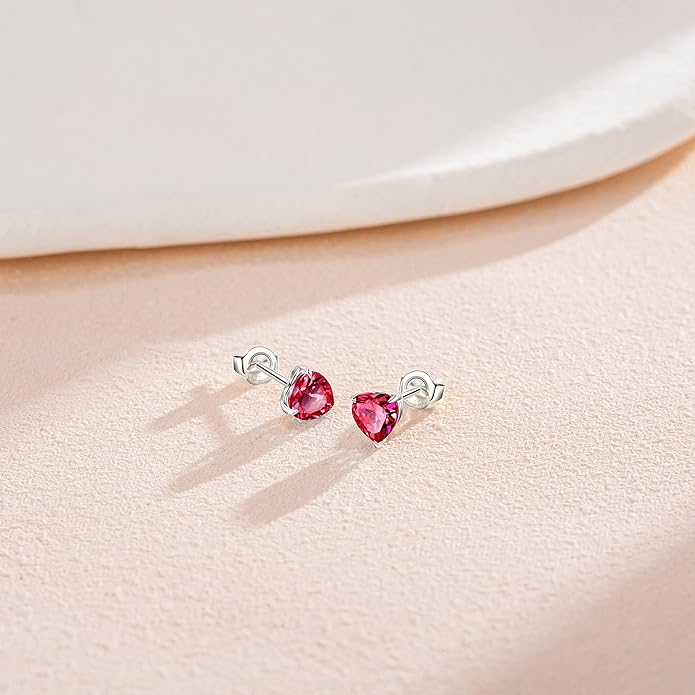 FANCIME 14k Solid Yellow Gold Stud Earrings Gemstone Prong Cluster Stud Earrings Fine Jewelry Gifts for Her Mom Women Wife