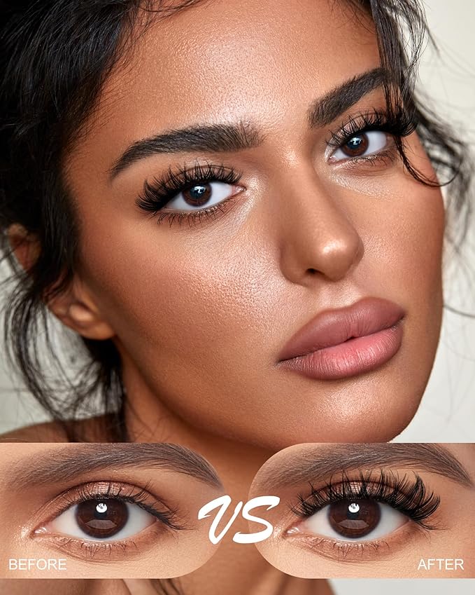 Energy Lash Clusters Kit 8-18mm Fluffy Volume Eyelashes Cluster Extension Kit D Curl Individual DIY False Lash Extension Kit with Lash Bond and Seal, Thin Invisible Black Lash Band