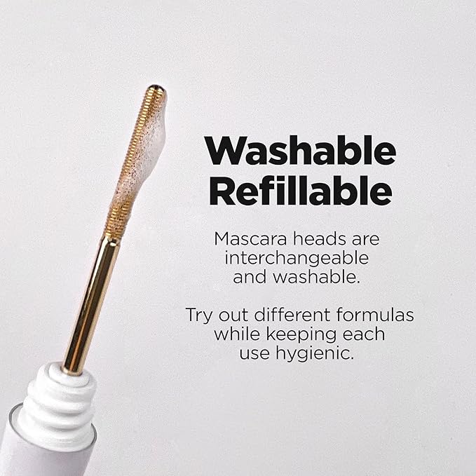 [K-Beauty] Neogen Dermalogy Extra Volume Curl Metal Mascara 0.20 oz | Lash Telescopic Lift Mascara Black Volume and Length Refillable (Volume, Brown)