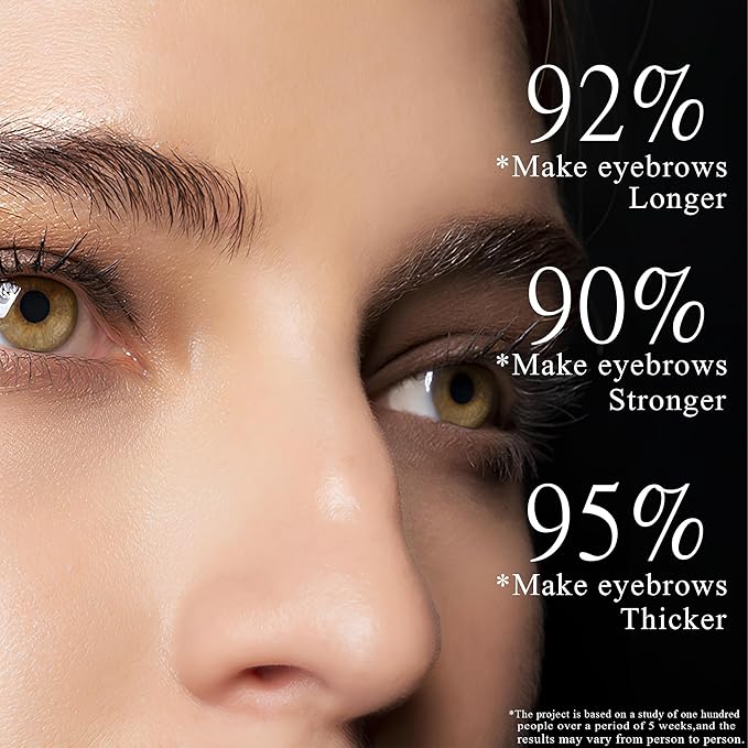Re Eyelash & Eyebrow Growth Serum - Premium Enhancement Essence, Boosts Lash Length, Thickness & Fullness | Daily Mild Formula, Non-Irritating to Skin - 3.5ml