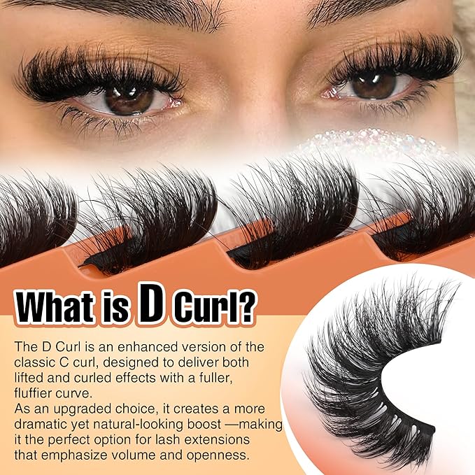 Mink Lashes Full Volume False Eyelashes 18mm Dramatic Faux Mink Eyelashes Natural Look Cat Eye Volume Eye Lashes Multipack by Focipeysa