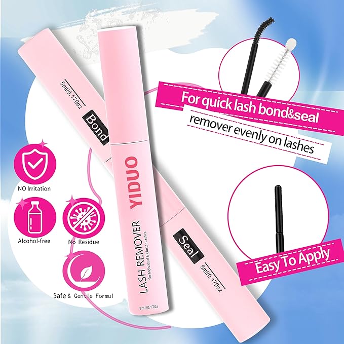 YIDUO Volume Lashes Cluster Kit 60D+80D+100D Clusters Lash Eyelashes Kit 696Pcs Bulk Packs, D Curl Wispy 10-18mm DIY Individual Eyelash Extensions Wholesale Combo Pack with Glue|Tweezers|Removers
