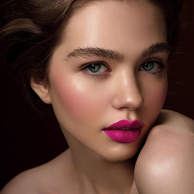 3Pc Matte Liquid Lipsticks for Women, Red Lipstick Nude Lisptick Pink Lipstick, Cruelty Free Long Lasting Lip Makeup (DM05+DM06+DM10)