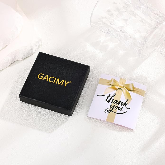 Gacimy Gold Hoop Earrings for Women 14K Real Gold Plated Hoops with 925 Sterling Silver Post
