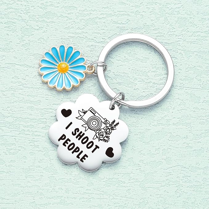 Camera Keychain For Photo Lover Jewelry Photography Gifts For Photographer Jewelry Dad Keychain